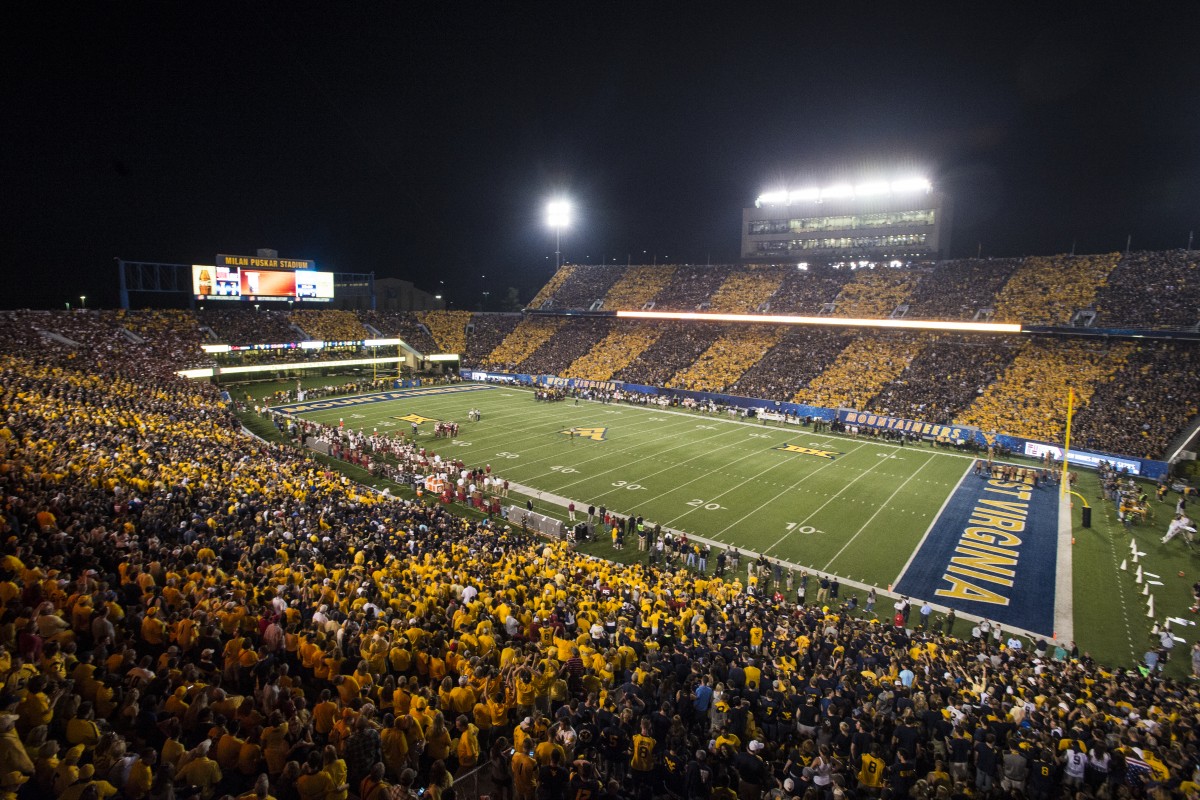 Game times announced for four West Virginia football games